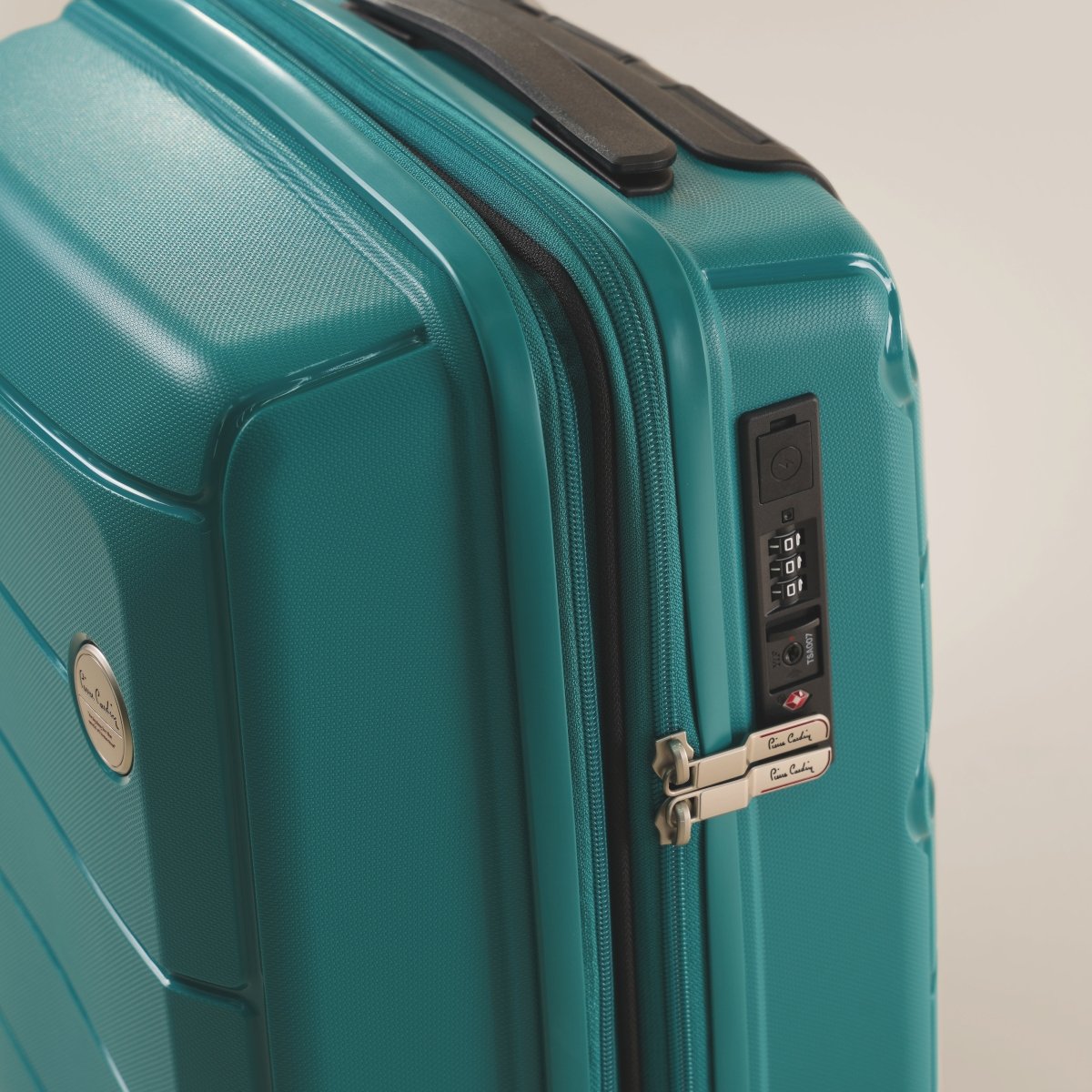 Signature Suitcase Trolley Set of 4, Teal - MOON - Luggage & Travel Accessories - Pierre Cardin
