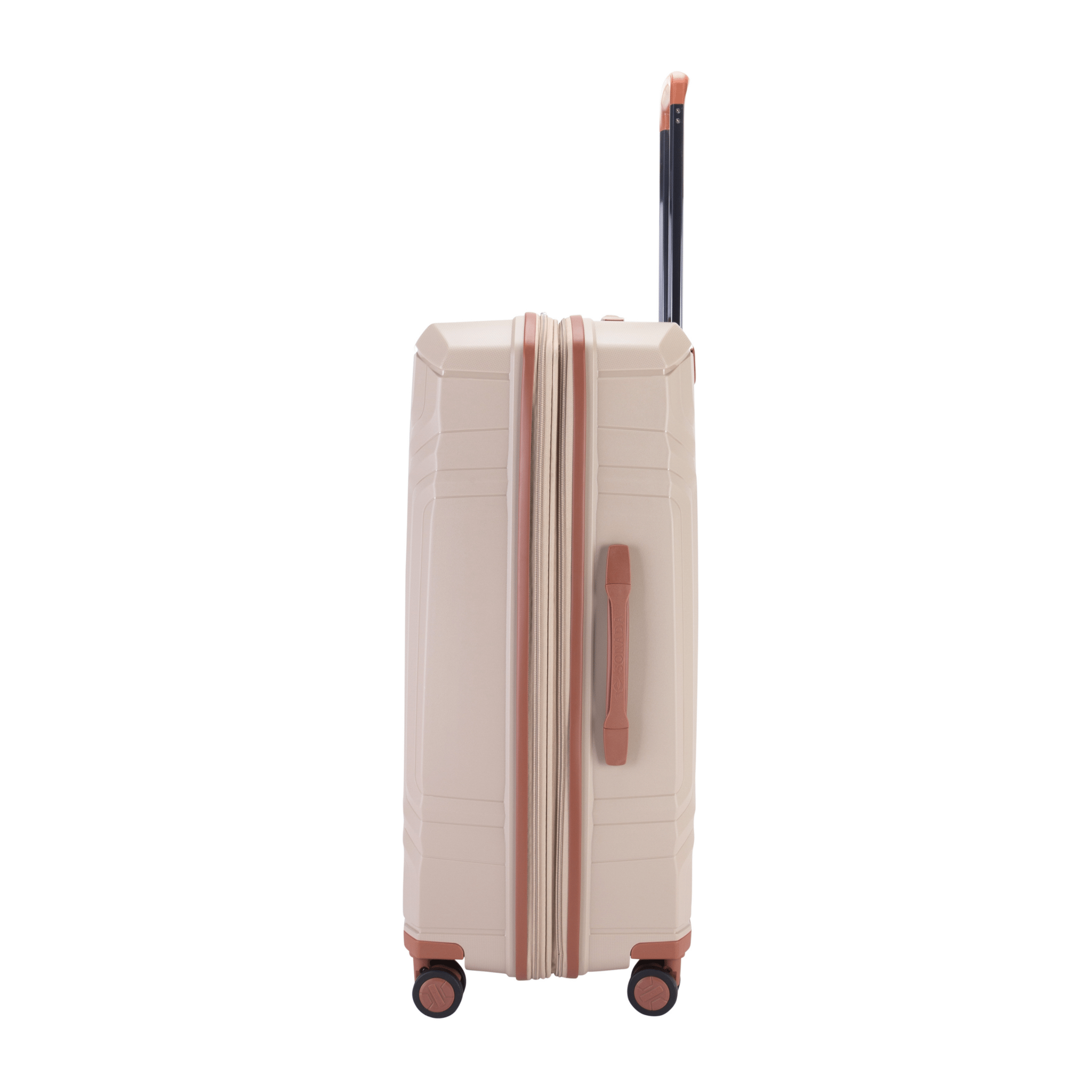 Sirius PP Hardcase Trolley Set of 4, Beige - MOON - Luggage & Travel Accessories - Sonada