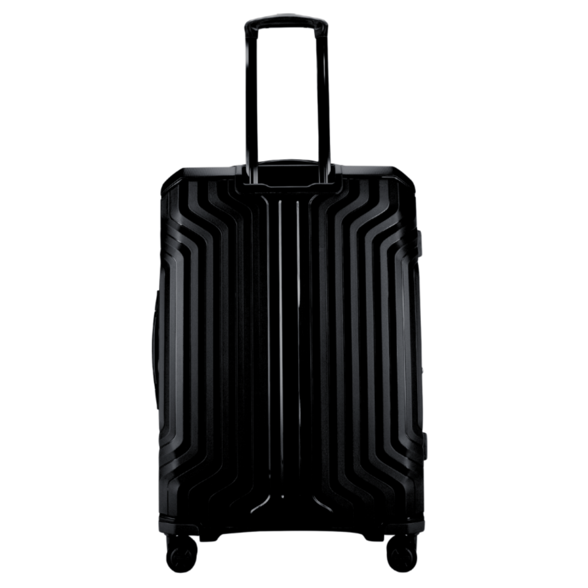 Sirius PP Hardcase Trolley Set of 4, Black - MOON - Luggage & Travel Accessories - Sonada