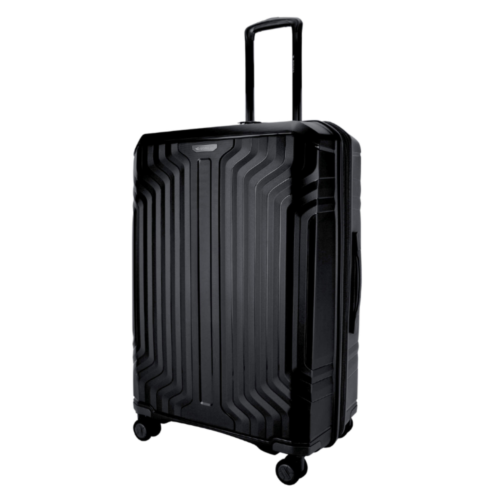 Sirius PP Hardcase Trolley Set of 4, Black - MOON - Luggage & Travel Accessories - Sonada