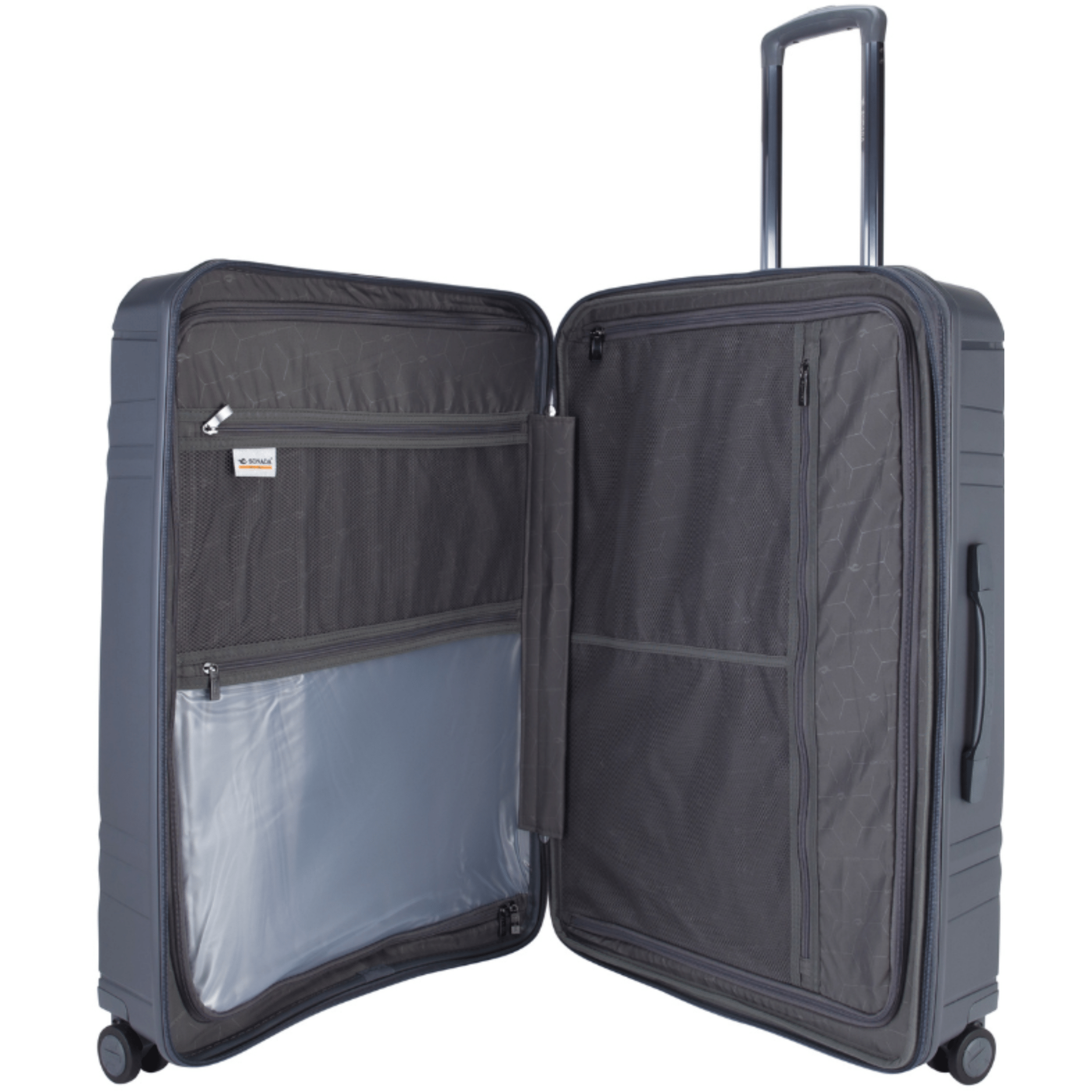 Sirius PP Hardcase Trolley Set of 4, Dark Grey - MOON - Luggage & Travel Accessories - Sonada
