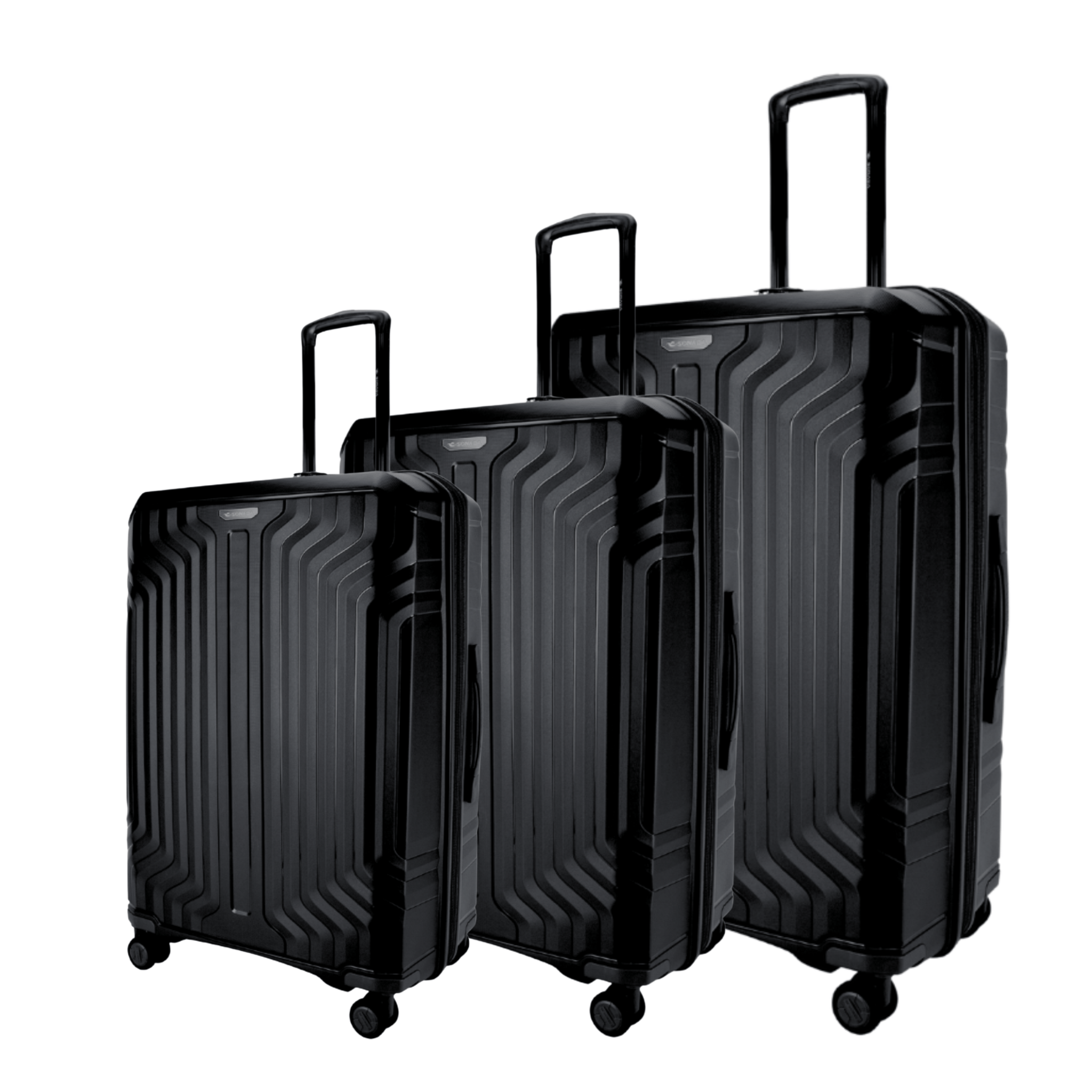 Sirius PP Hardcase Trolley Set of 4, Nature White - MOON - Luggage & Travel Accessories - Sonada