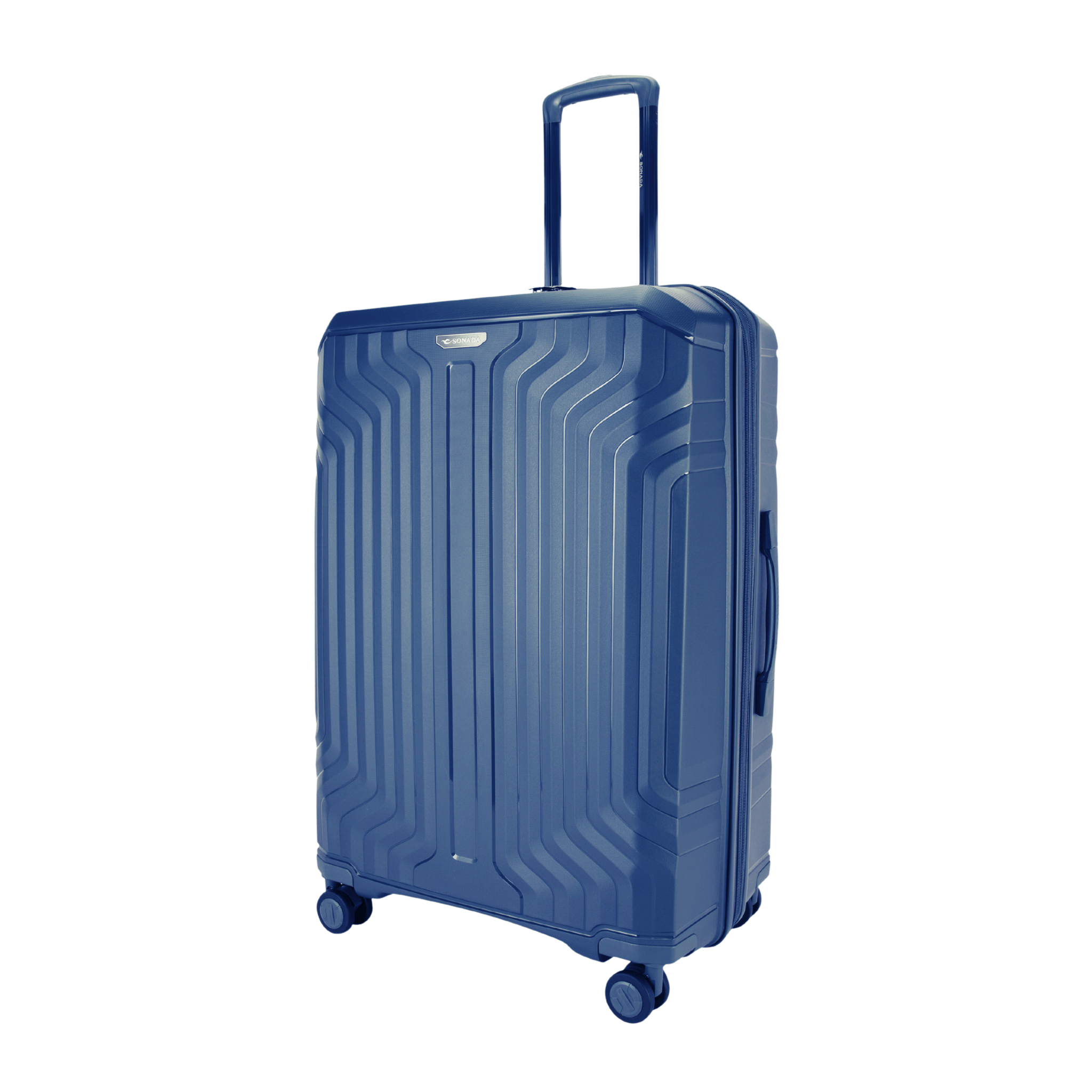 Sirius PP Hardcase Trolley Set of 4, Navy - MOON - Luggage & Travel Accessories - Sonada