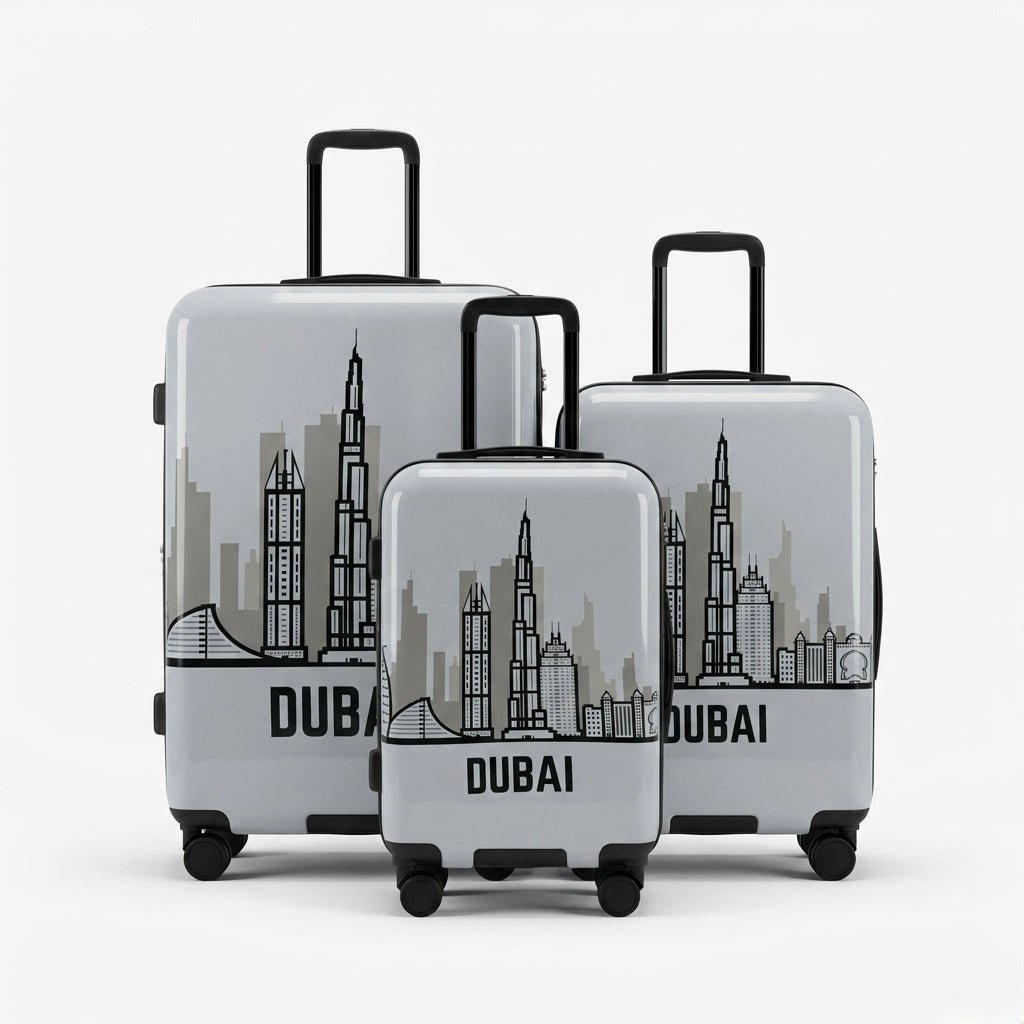 Sonada Dubai Collection Luggage Set of 3 - MOON - Luggage - Sonada