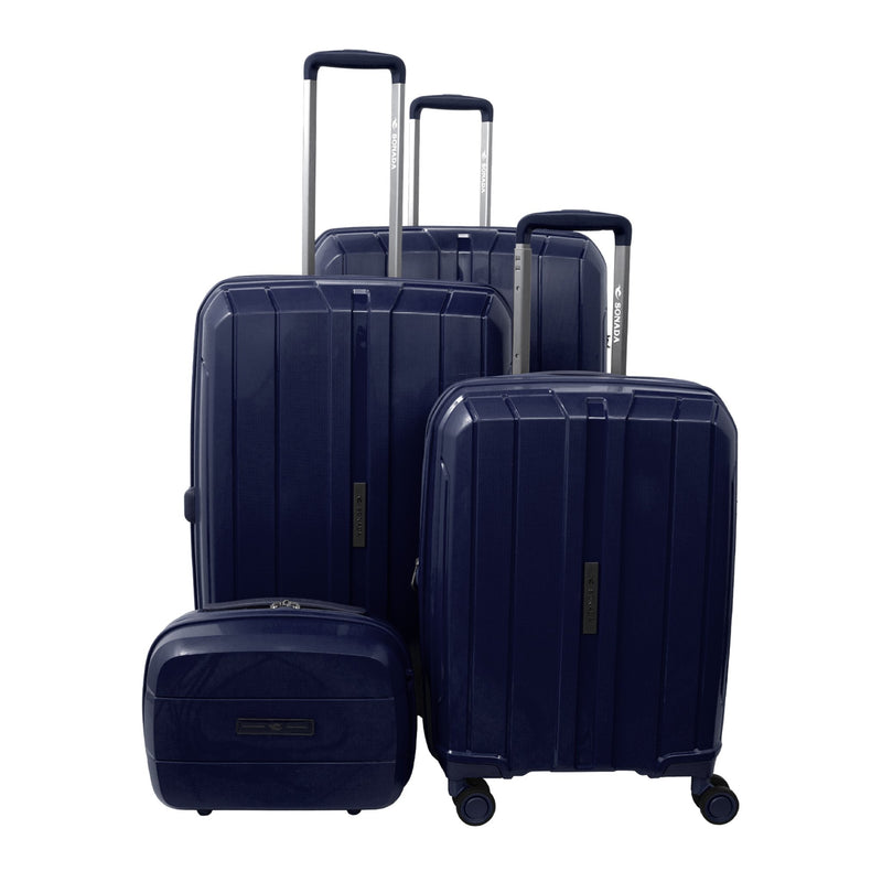 Sonada Hardcase Unbreakable Trolly Set of 4-CS97749 Black - MOON - Luggage & Travel Accessories - Sonada - Sonada Hardcase Unbreakable Trolly Set of 4-CS97749 Black - Dark Blue - Luggage - 7