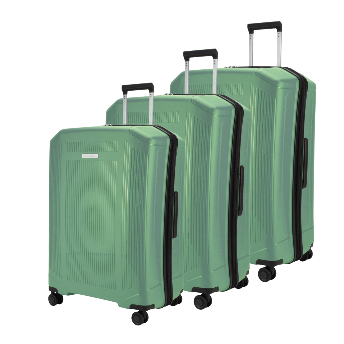 Sonada Milan Suitcases Trolley Set of 3 - Silver - MOON - Luggage & Travel Accessories - Sonada