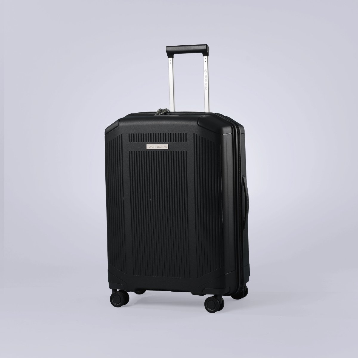Sonada Milan Suitcases Trolley Set of 4, Black - MOON - Luggage & Travel Accessories - Sonada