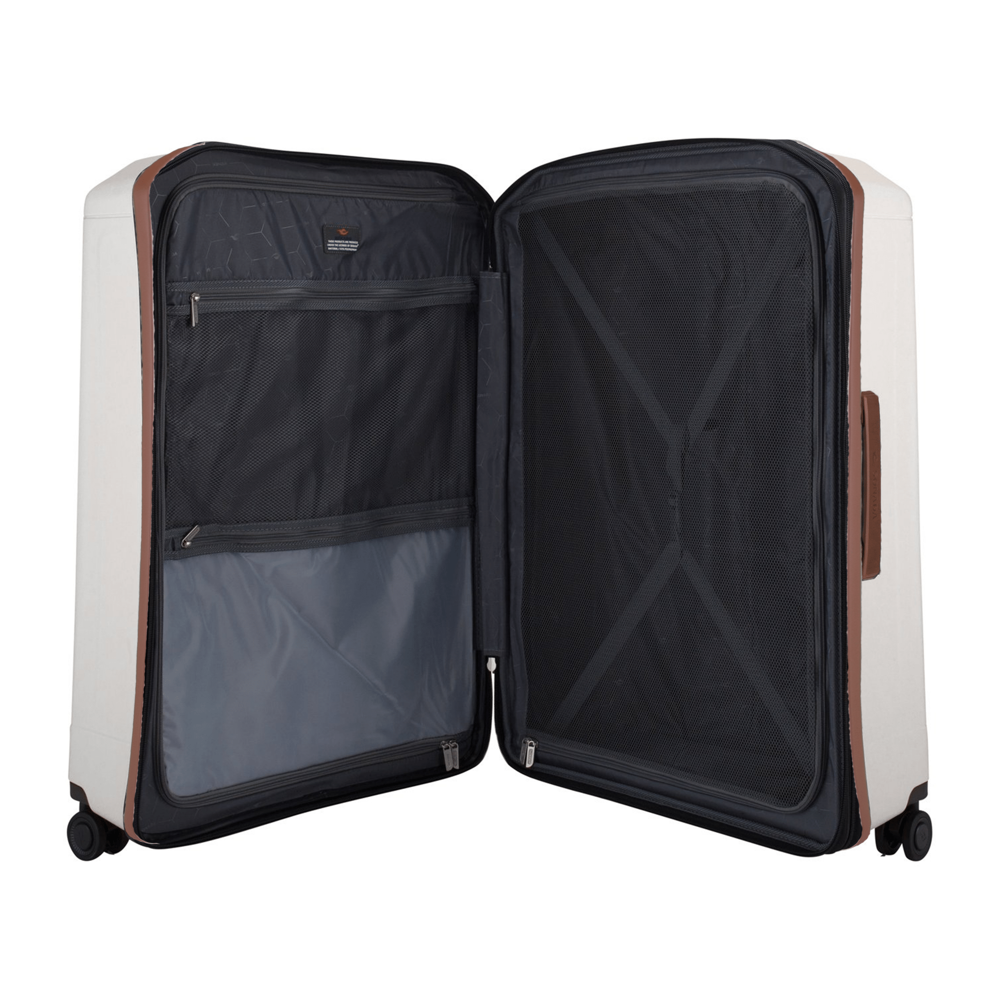 Sonada Milan Suitcases Trolley Set of 4, White - MOON - Luggage & Travel Accessories - Sonada