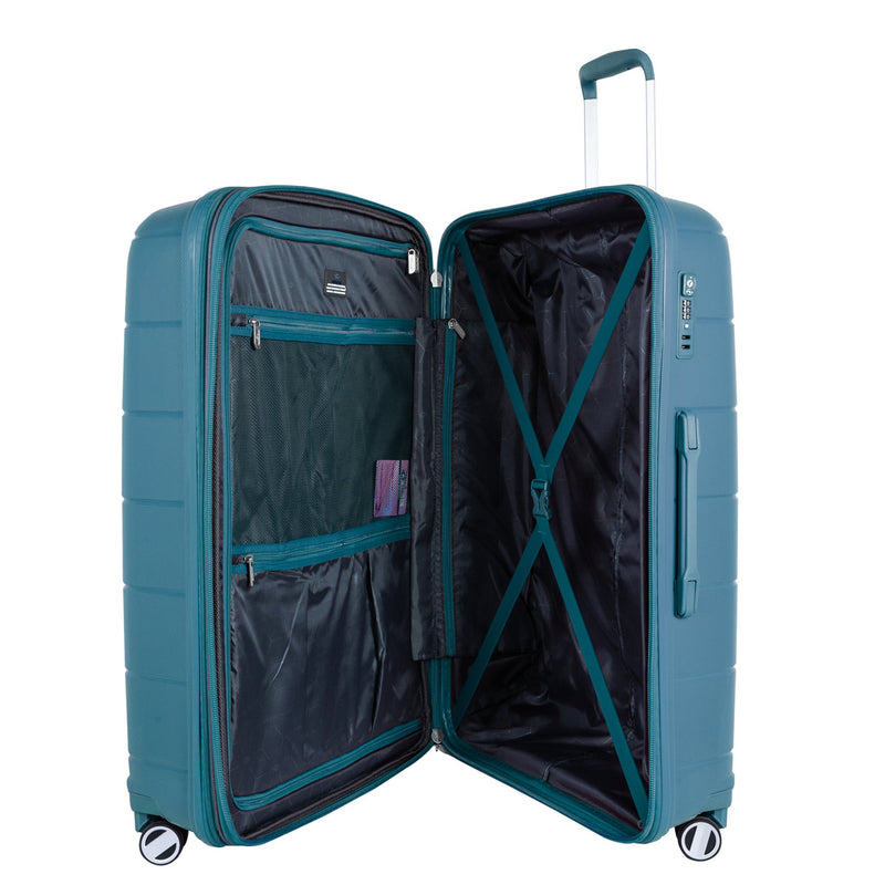 Sonada Moonlight Unbreakable Suitcase Set of 4-New Blue - MOON - Luggage & Travel Accessories - Sonada - Sonada Moonlight Unbreakable Suitcase Set of 4-New Blue - Blue - Luggage set - 6