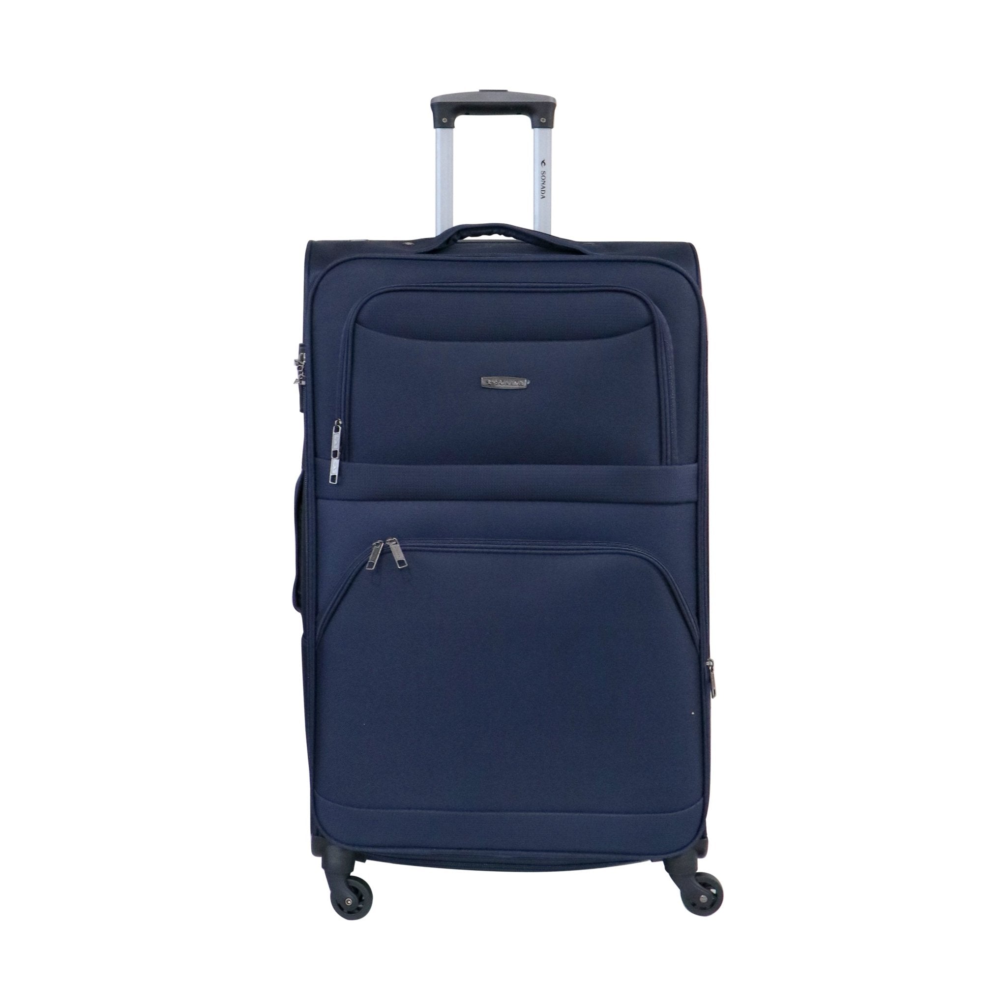 Sonada Softcase Travel Bag-Set of 3 Navy - MOON - Luggage & Travel Accessories - Sonada - Sonada Softcase Travel Bag-Set of 3 Navy - Luggage set - 2