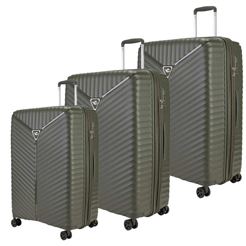 Sonada Turin Collection,Unbreakable Set of 3 + Beauty Case - Black - MOON - Luggage & Travel Accessories - Sonada - Sonada Turin Collection,Unbreakable Set of 3 + Beauty Case - Black - Oliver - Luggage set - 8
