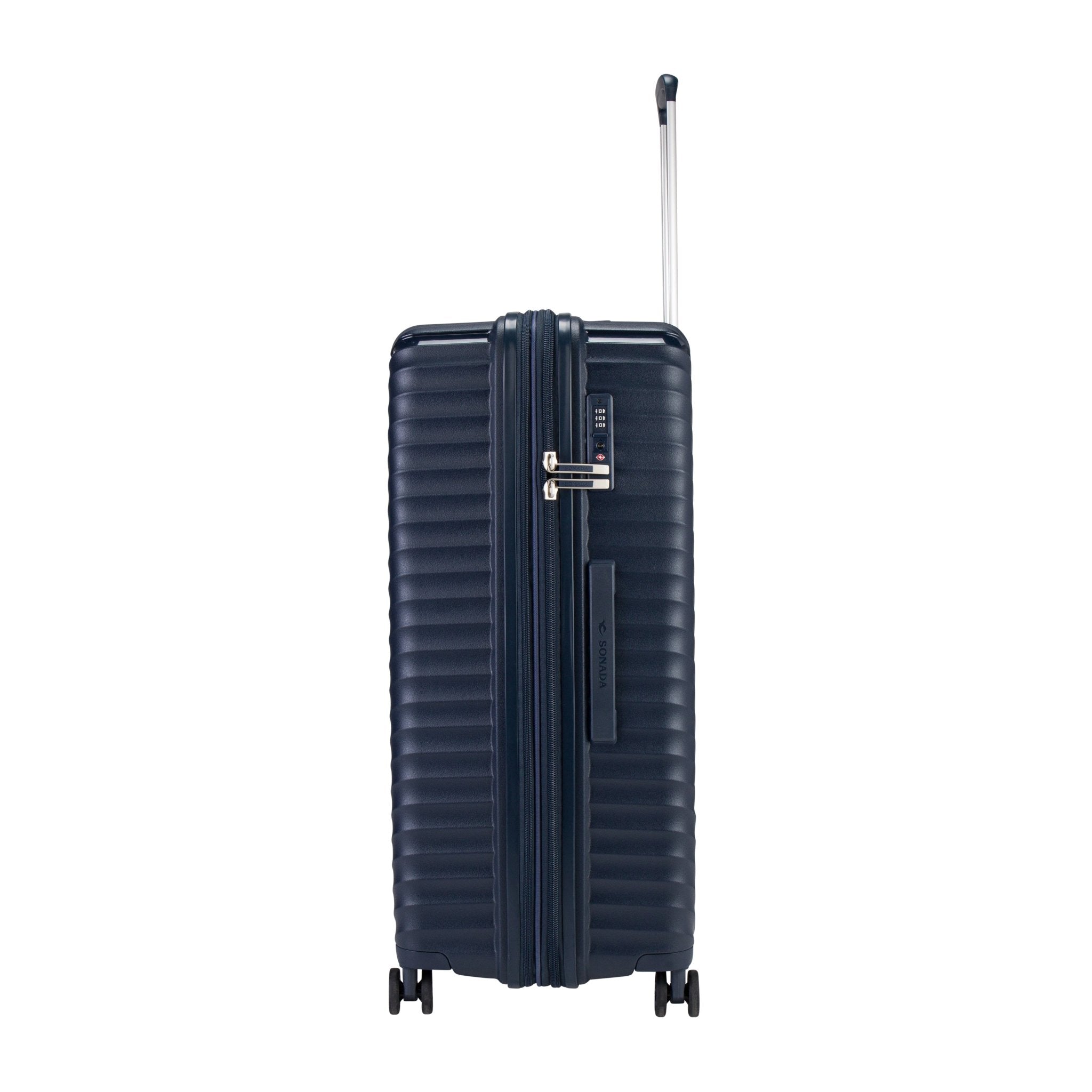 Sonada Turin Collection,Unbreakable Set of 3 + Beauty Case - BlueBerry - MOON - Luggage & Travel Accessories - Sonada - Sonada Turin Collection,Unbreakable Set of 3 + Beauty Case - BlueBerry - Luggage Set - 3