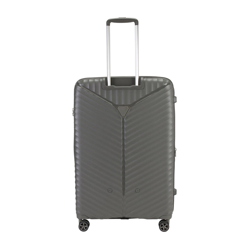 Sonada Turin Collection,Unbreakable Set of 3 + Beauty Case - Dark Grey - MOON - Luggage & Travel Accessories - Sonada - Sonada Turin Collection,Unbreakable Set of 3 + Beauty Case - Dark Grey - Luggage Set - 4