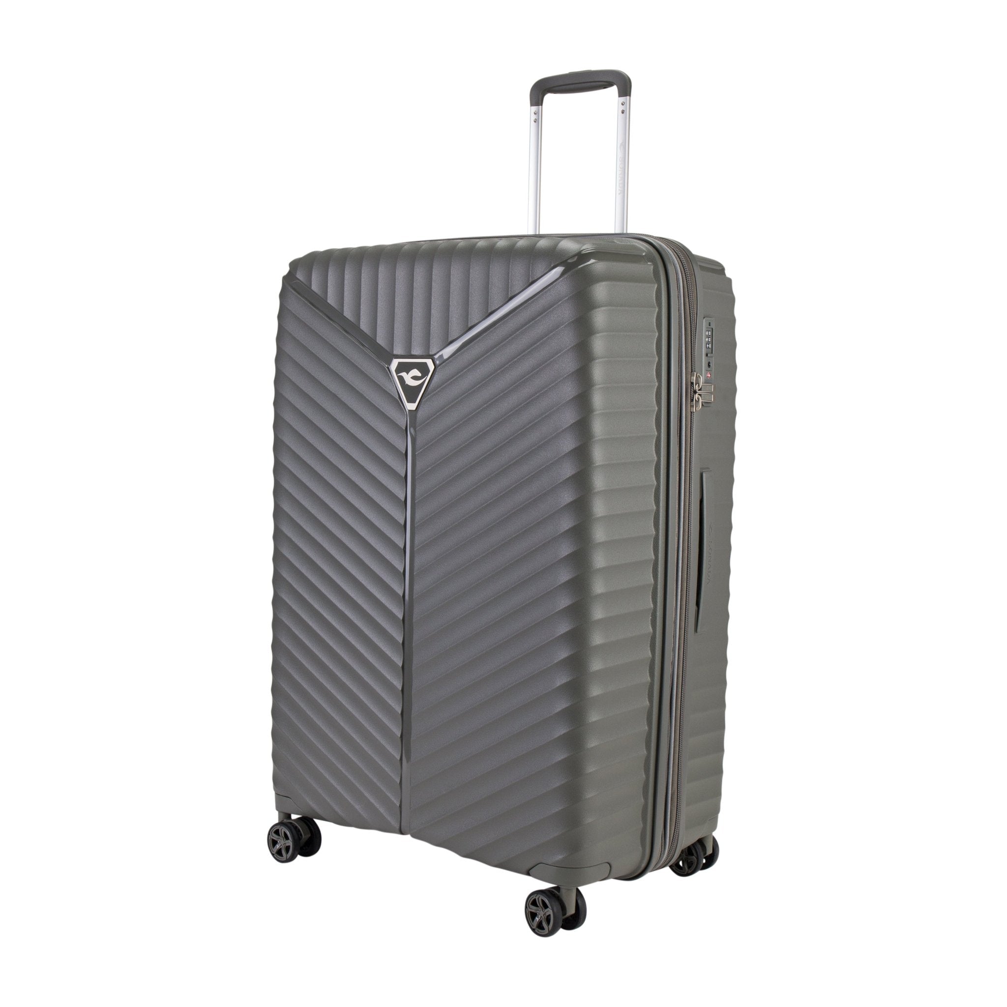 Sonada Turin Collection,Unbreakable Set of 3 + Beauty Case - Dark Grey - MOON - Luggage & Travel Accessories - Sonada - Sonada Turin Collection,Unbreakable Set of 3 + Beauty Case - Dark Grey - Luggage Set - 2