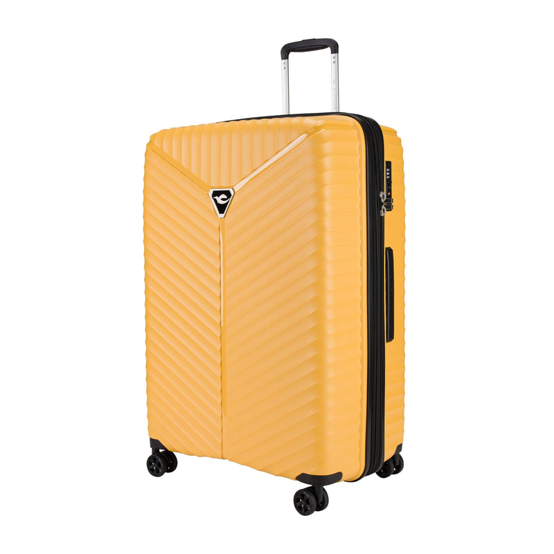 Sonada Turin Collection,Unbreakable Set of 3 + Beauty Case - Gold Orange - MOON - Luggage & Travel Accessories - Sonada - Sonada Turin Collection,Unbreakable Set of 3 + Beauty Case - Gold Orange - Luggage Set - 2