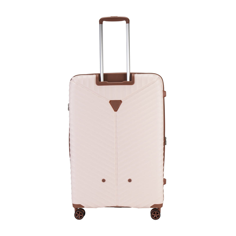 Sonada Turin Collection,Unbreakable Set of 3 + Beauty Case - Soft Pink - MOON - Luggage & Travel Accessories - Sonada - Sonada Turin Collection,Unbreakable Set of 3 + Beauty Case - Soft Pink - Luggage Set - 4