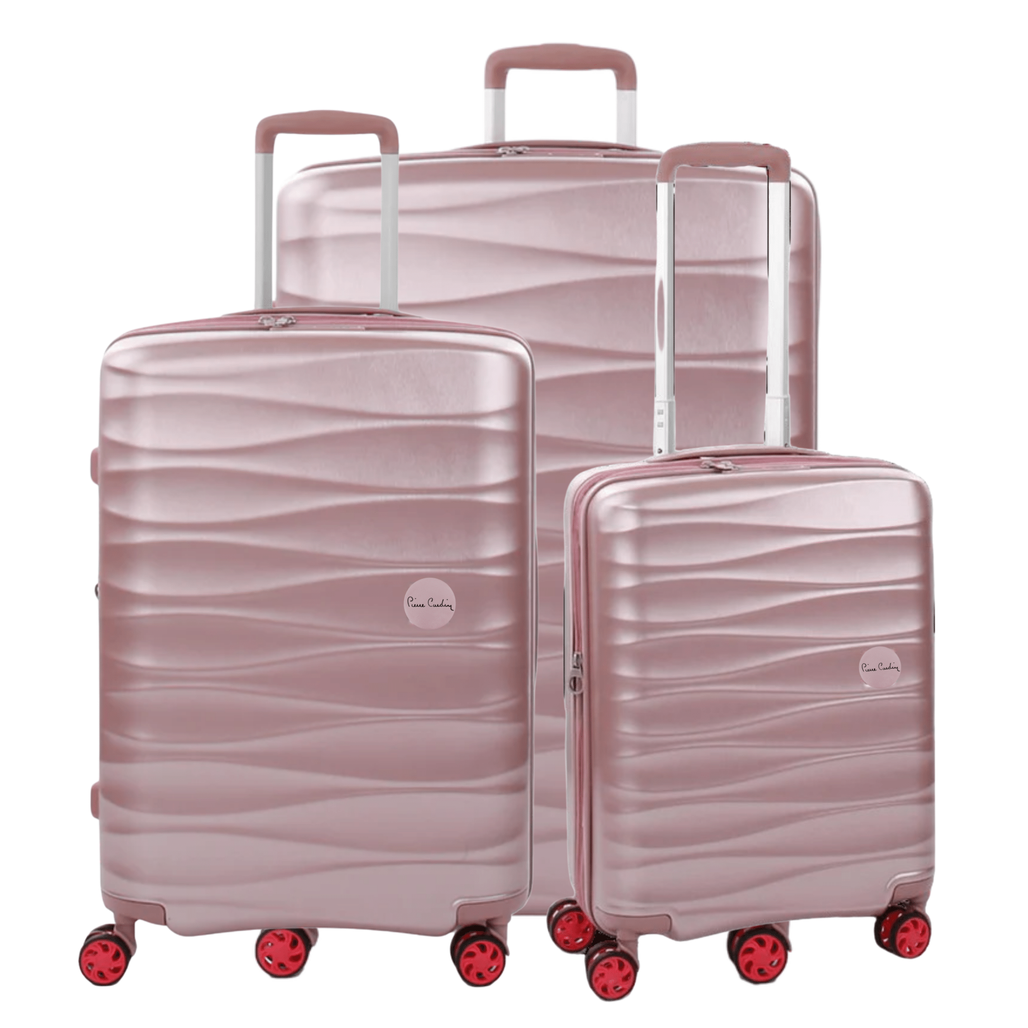 Stella Suitcase Set of 3 - Turqouise - MOON - Luggage & Travel Accessories - Pierre Cardin