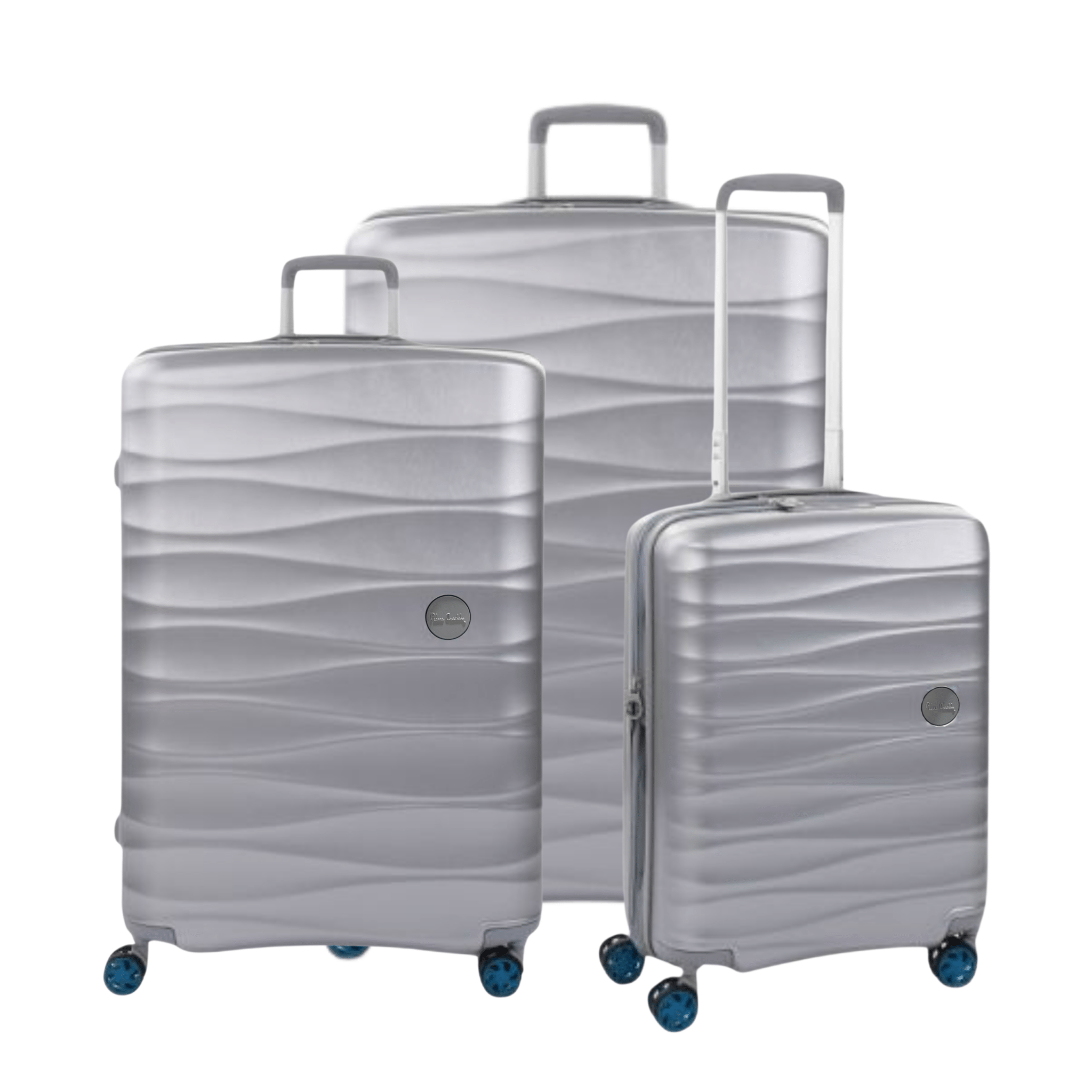 Stella Suitcase Set of 3 - Turqouise - MOON - Luggage & Travel Accessories - Pierre Cardin