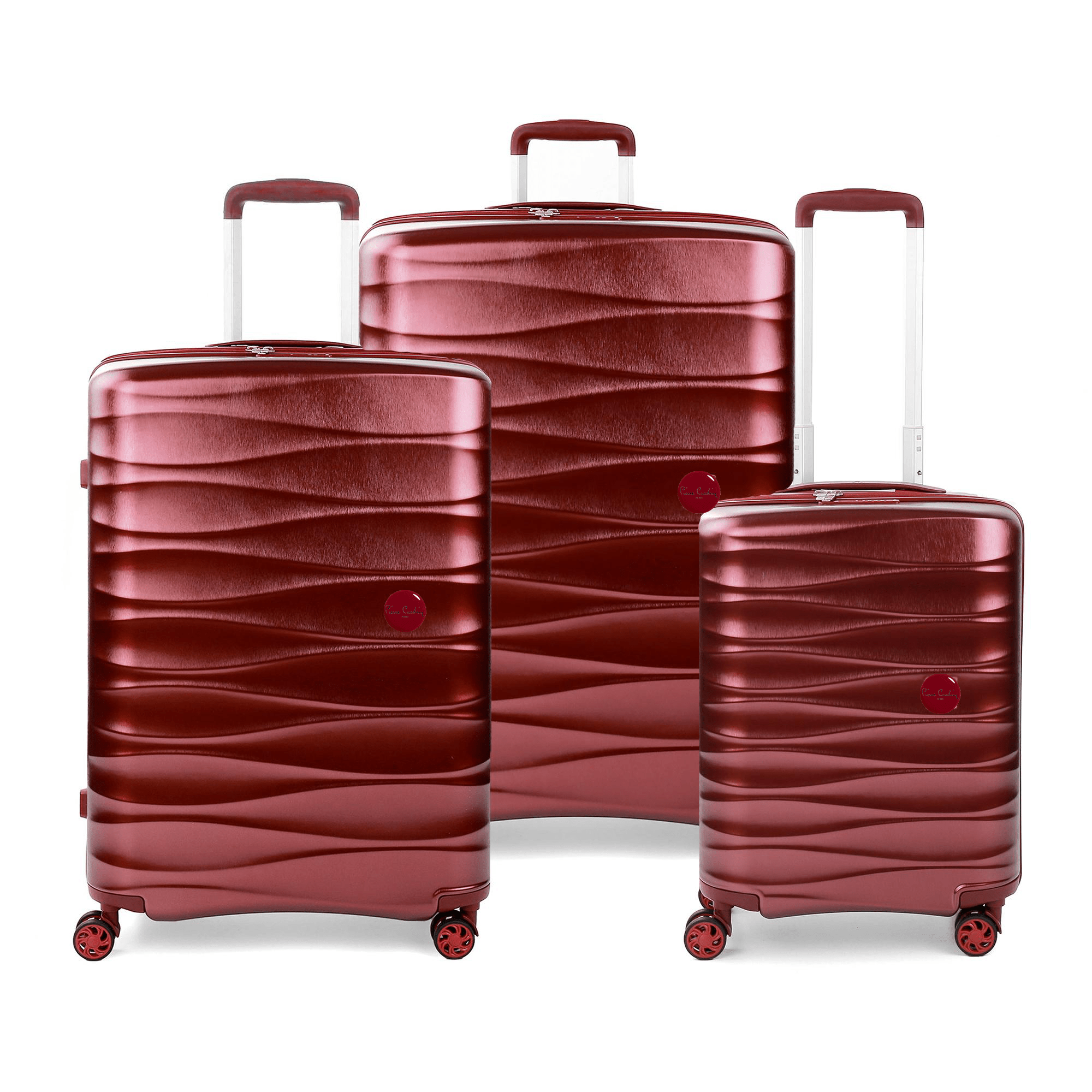 Stella Suitcase Set of 3 - Turqouise - MOON - Luggage & Travel Accessories - Pierre Cardin