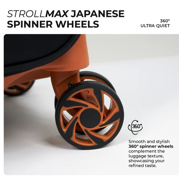 Swansea Suitcase Set of 3 - Black - MOON - Luggage & Travel Accessories - Verage