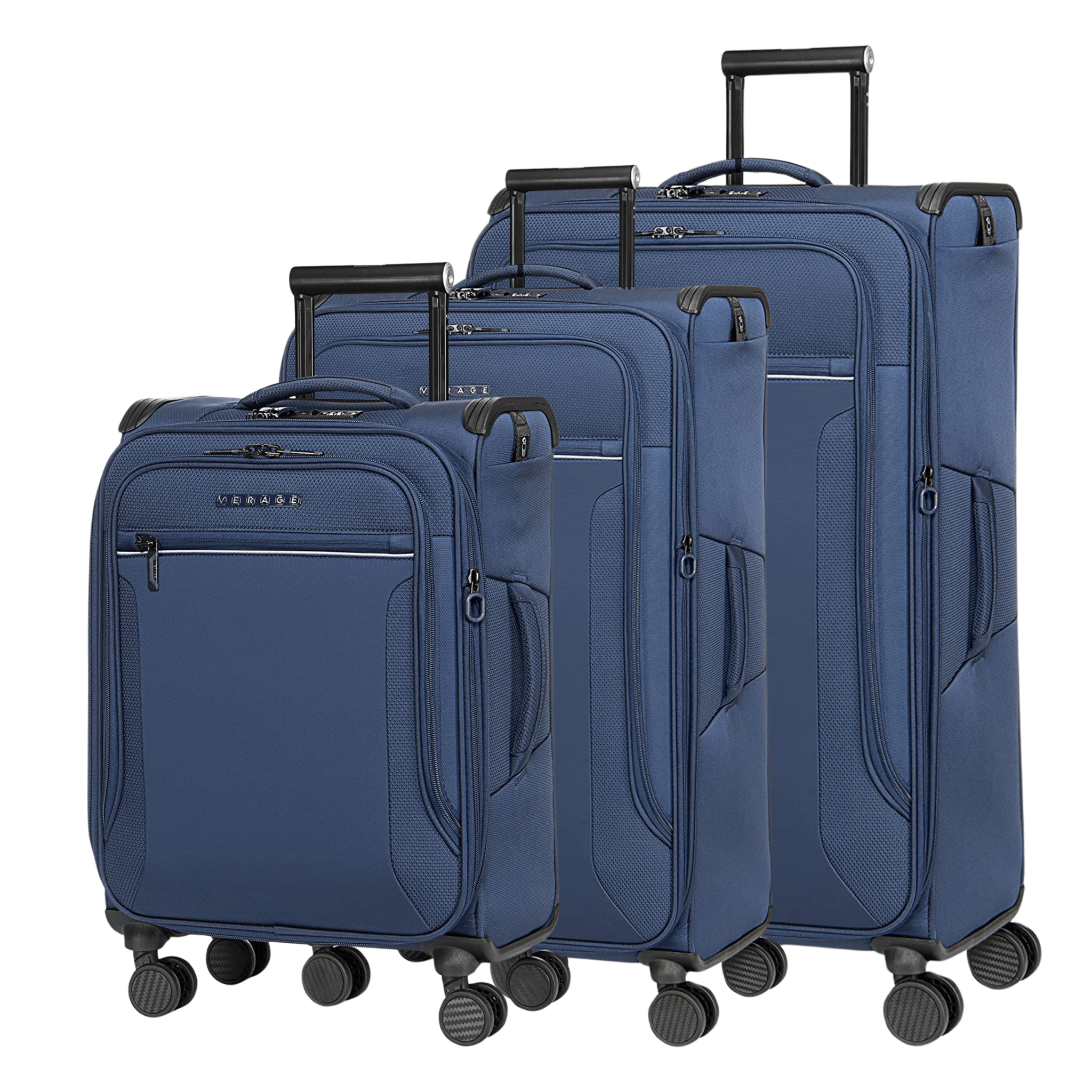 Toledo Suitcase Set Of 3 - Navy - MOON - Luggage - Verage
