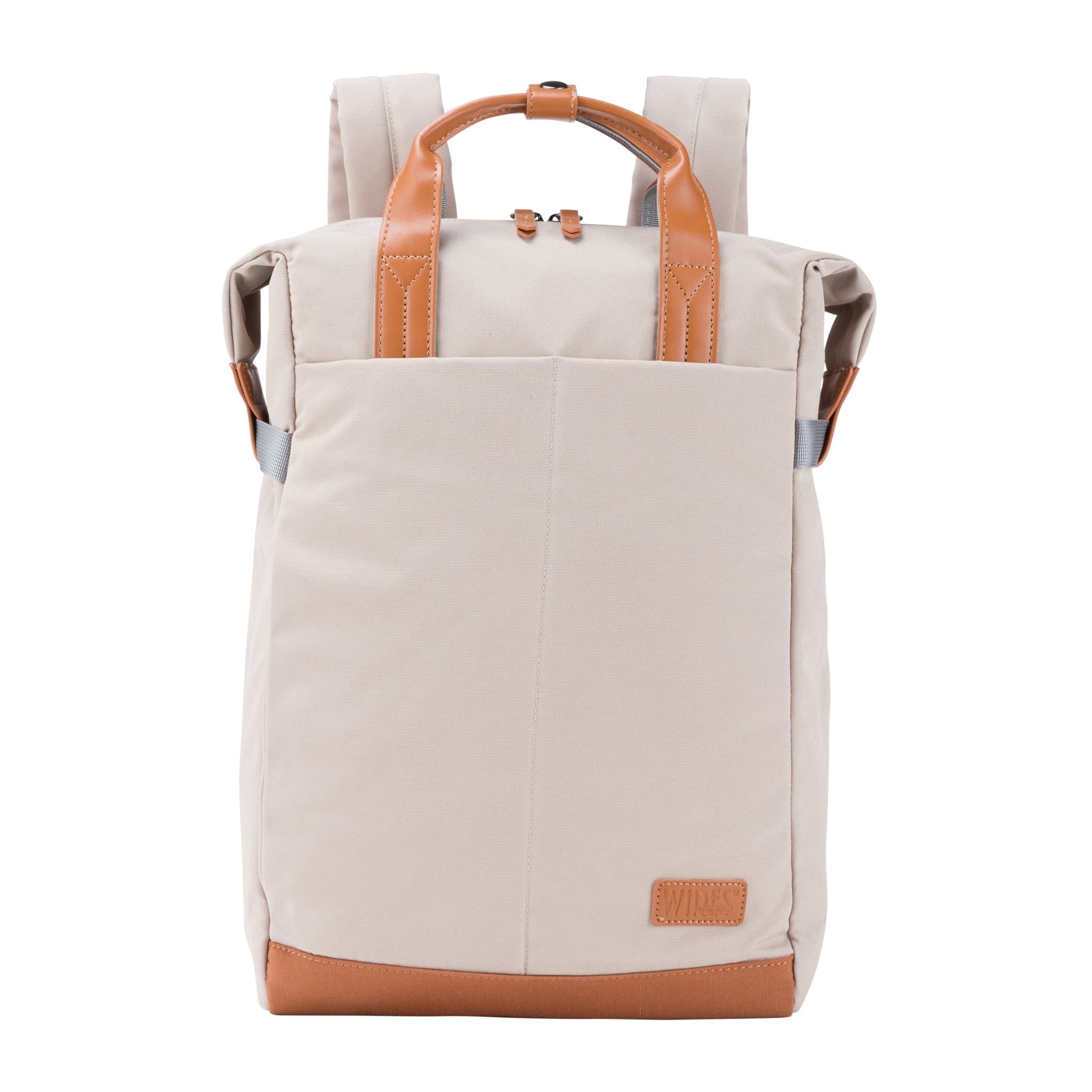 Urban 3 Brown Backpack with Laptop Pocket - MOON - Backpack & Laptop - Wires