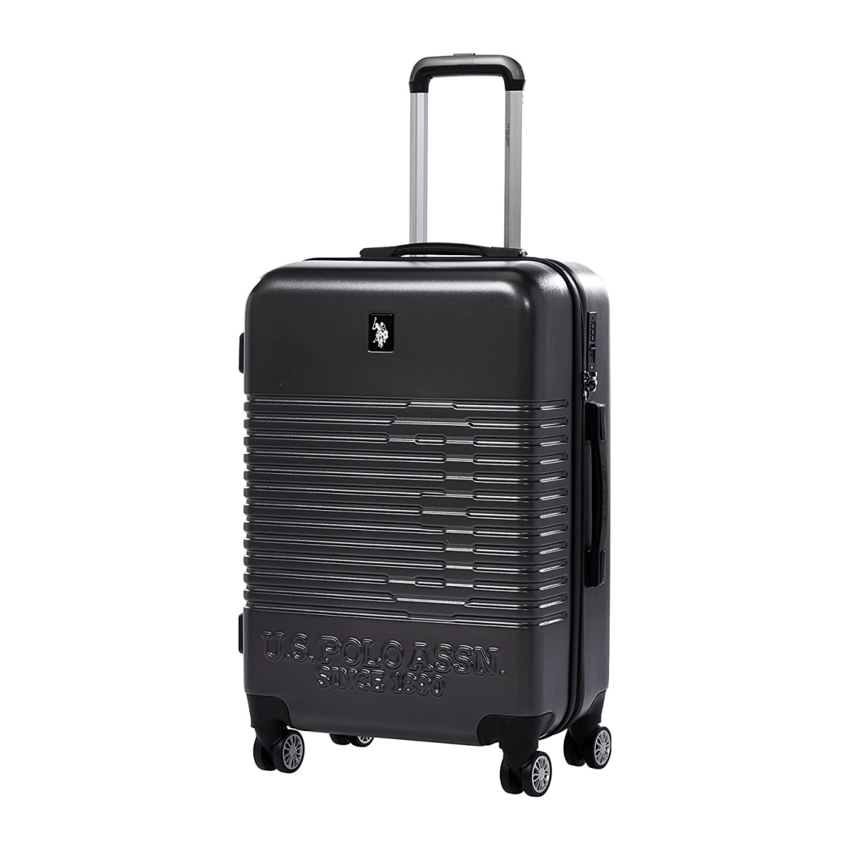 U.S POLO ASSN Hardsuitcase Large Black - MOON - Luggage & Travel Accessories - US POLO