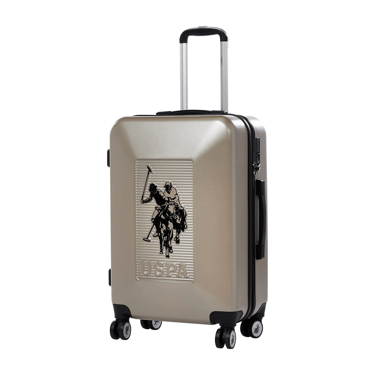U.S POLO ASSN Hardsuitcase Set of 3 - Beige - MOON - Luggage & Travel Accessories - US POLO