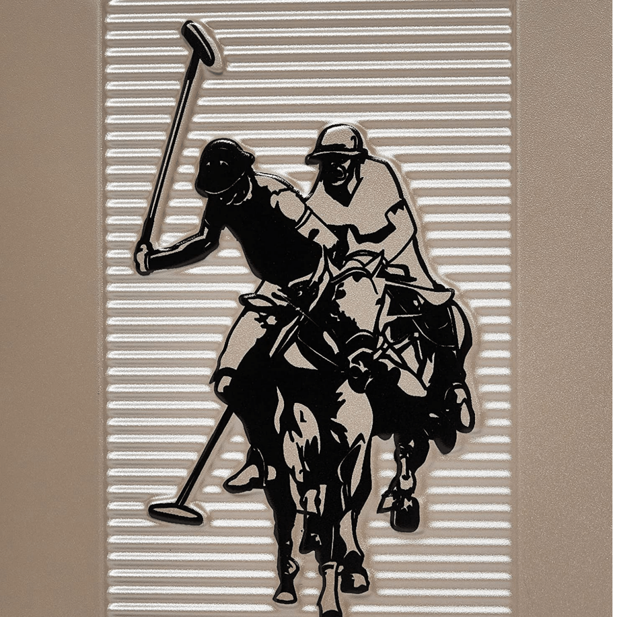 U.S POLO ASSN Hardsuitcase Set of 3 - Beige - MOON - Luggage & Travel Accessories - US POLO