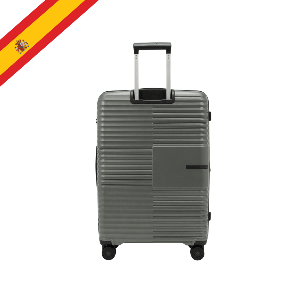 Valencia Hardside Luggage Set of 3 in Dark Grey - MOON - Luggage - Sonada