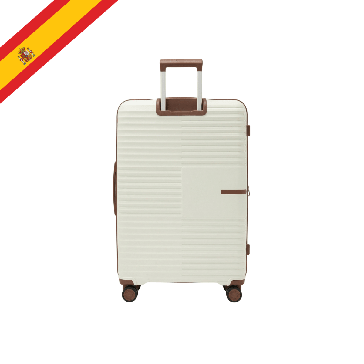 Valencia Hardside Luggage Set of 3 in Nature White - MOON - Luggage - Sonada