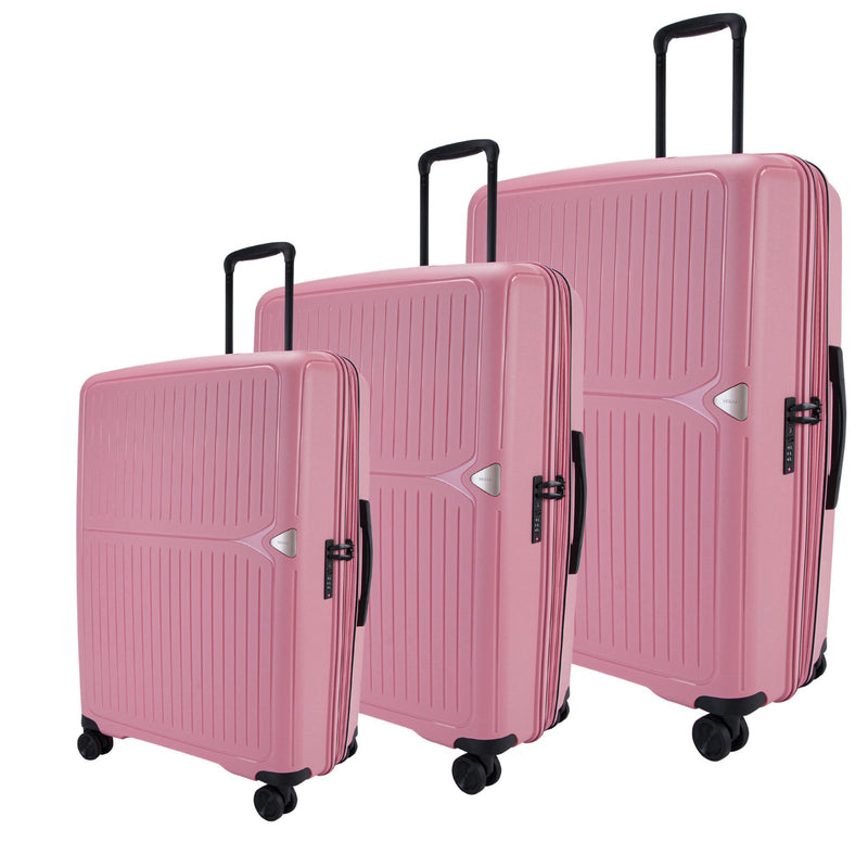 Verage GM20030 Collection Set of 3-Pink - MOON - Luggage & Travel Accessories - Verage - Verage GM20030 Collection Set of 3-Pink - Luggage set - 1