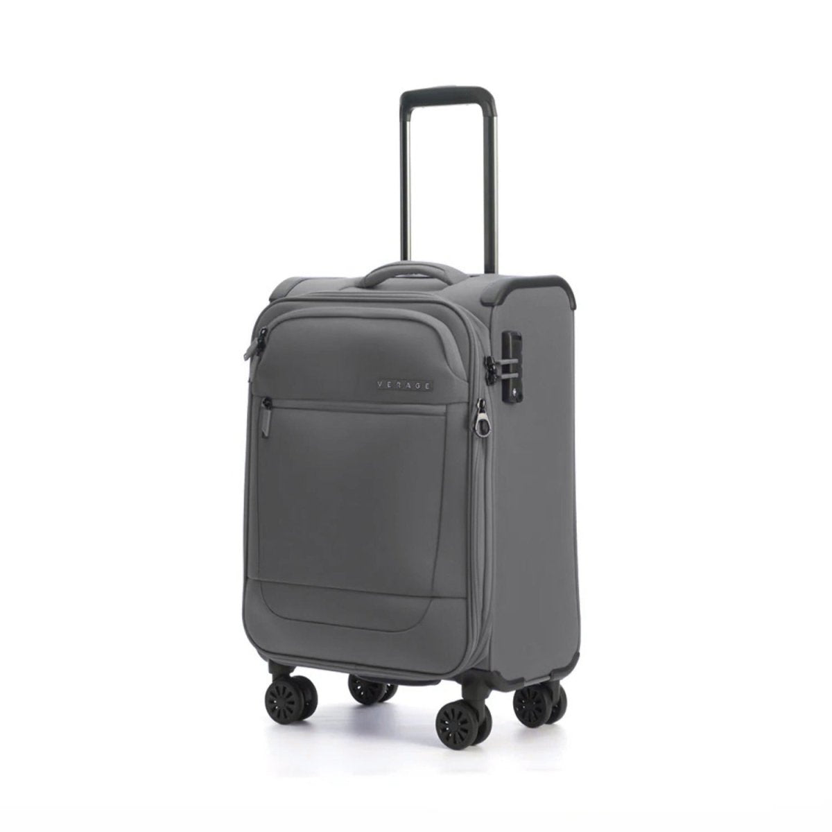 Verage Softcase Trolley Cabin Grey - MOON - Luggage & Travel Accessories - Verage