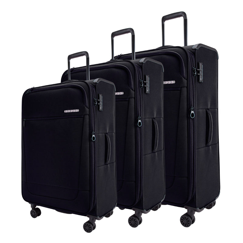 Verage Softcase Trolly-GM22001W Black - MOON - Luggage & Travel Accessories - Verage - Verage Softcase Trolly-GM22001W Black - Luggage set - 1
