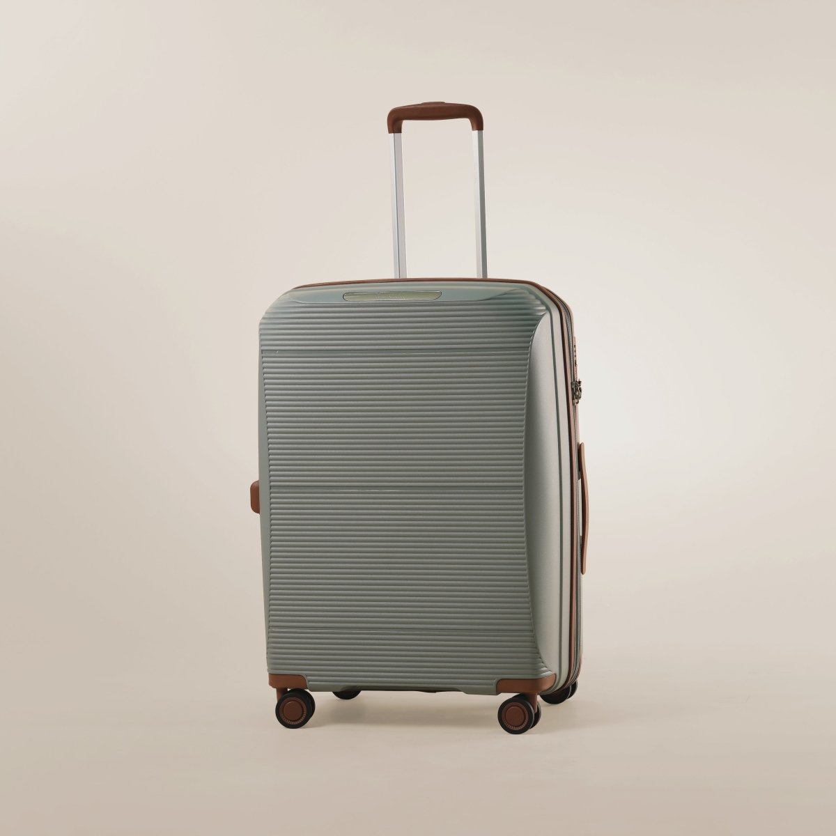 Vienna Suitcase, Unbreakable Set of 3 + Beauty Case - Light Silver - MOON - Luggage & Travel Accessories - Pierre Cardin