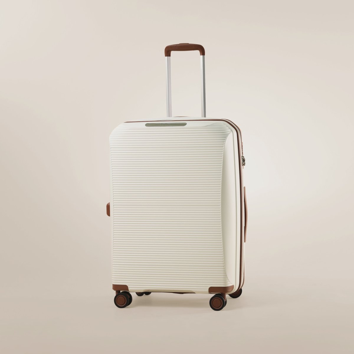 Vienna Suitcases,Unbreakable Set of 3 + Beauty Case - White - MOON - Luggage & Travel Accessories - Pierre Cardin