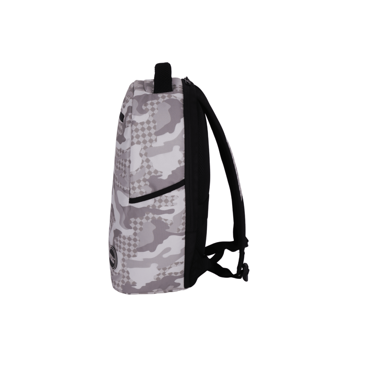 WIRES Army White Backpack 18.5" | Laptop Compartment & Organized Storage - MOON - Backpack & Laptop - Wires