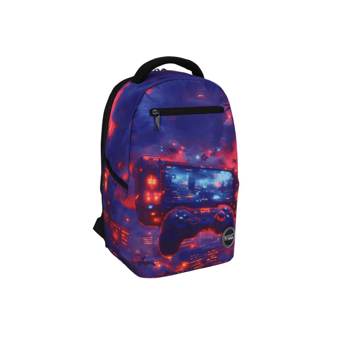 WIRES Gamer Backpack 18.5" | Laptop Compartment & Organized Storage - MOON - Backpack & Laptop - Wires