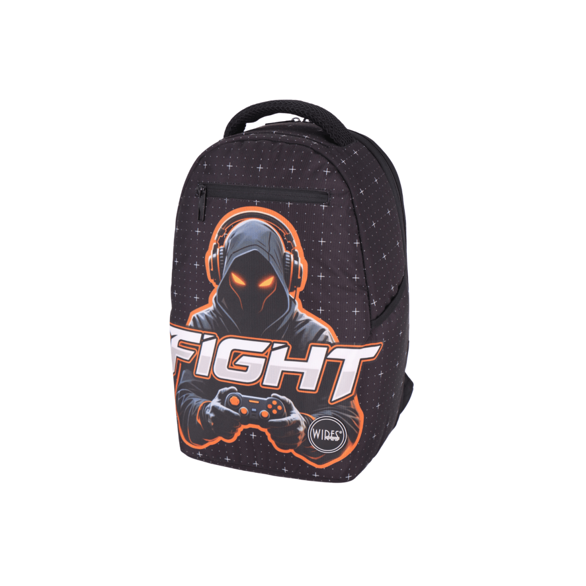WIRES Gamer Fight Backpack 18.5" | Laptop Compartment & Organized Storage - MOON - Backpack & Laptop - Wires