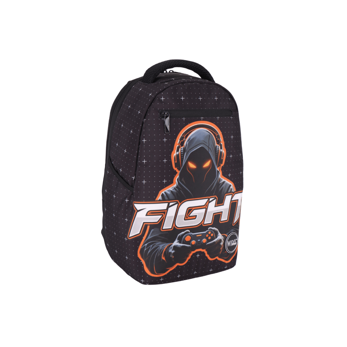 WIRES Gamer Fight Backpack 18.5" | Laptop Compartment & Organized Storage - MOON - Backpack & Laptop - Wires