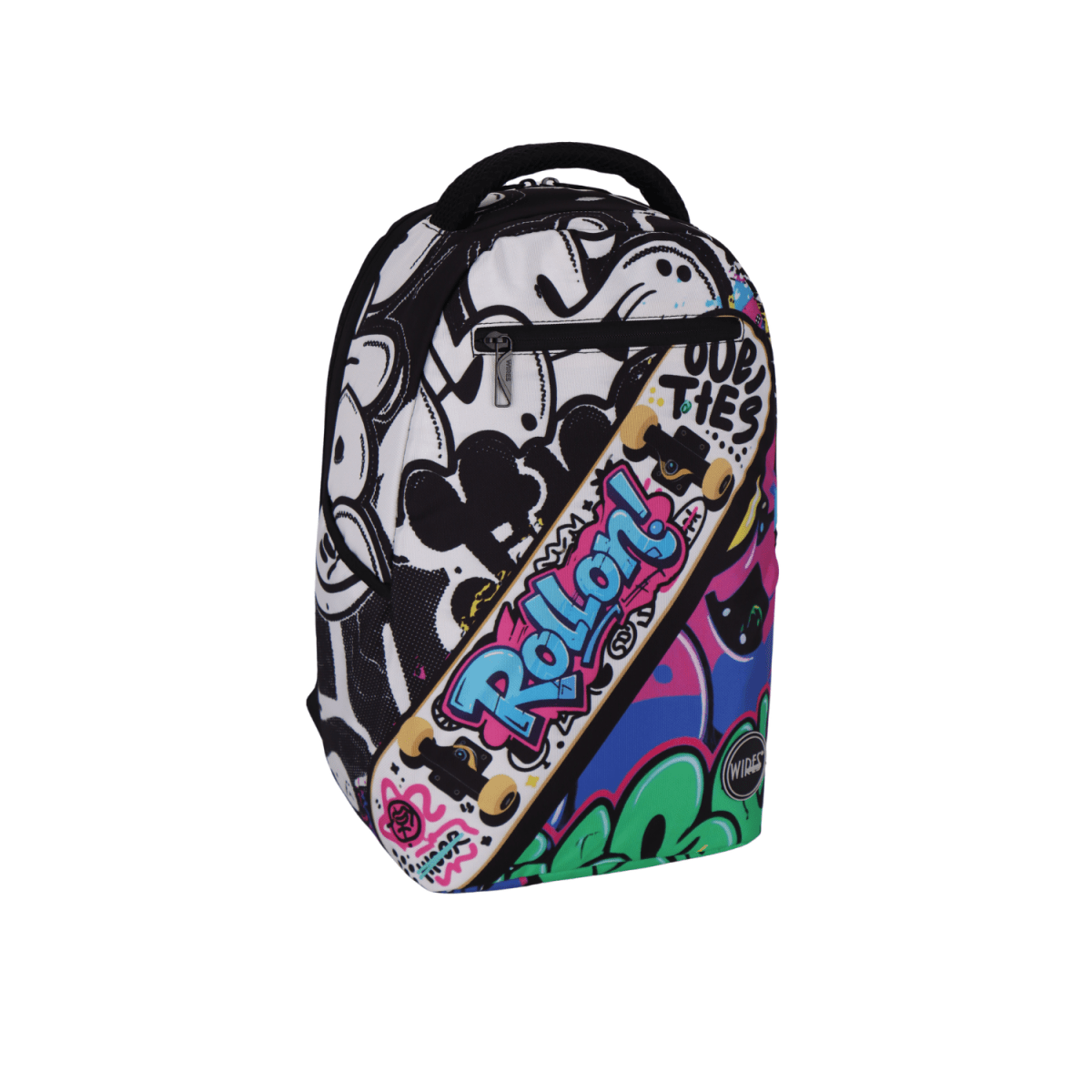 WIRES Rollon Backpack 18.5" | Laptop Compartment & Organized Storage - MOON - Backpack & Laptop - Wires