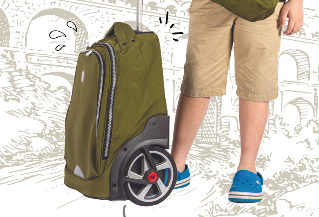 Kids School Bag With wheel