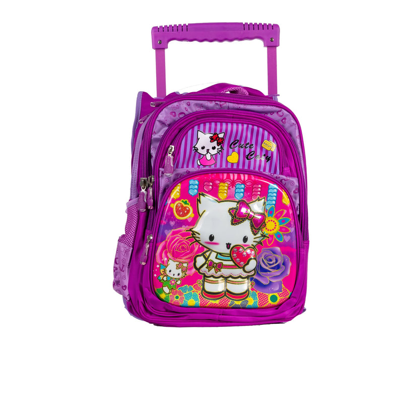 3 in 1 Hello Kitty School Bags Purple 16.5T - MOON - Back 2 School - Bravo - 3 in 1 Hello Kitty School Bags Purple 16.5T - Sale - 1