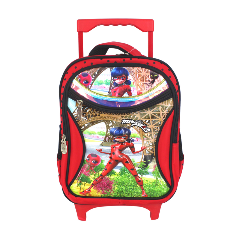 Zag Heroes Miraculous Trolley BackPack -14 Inches - Moon Factory Outlet - Back 2 School - Trolley Bag - Zag Heroes Miraculous Trolley BackPack -14 Inches - Default Title - Back 2 School - 1