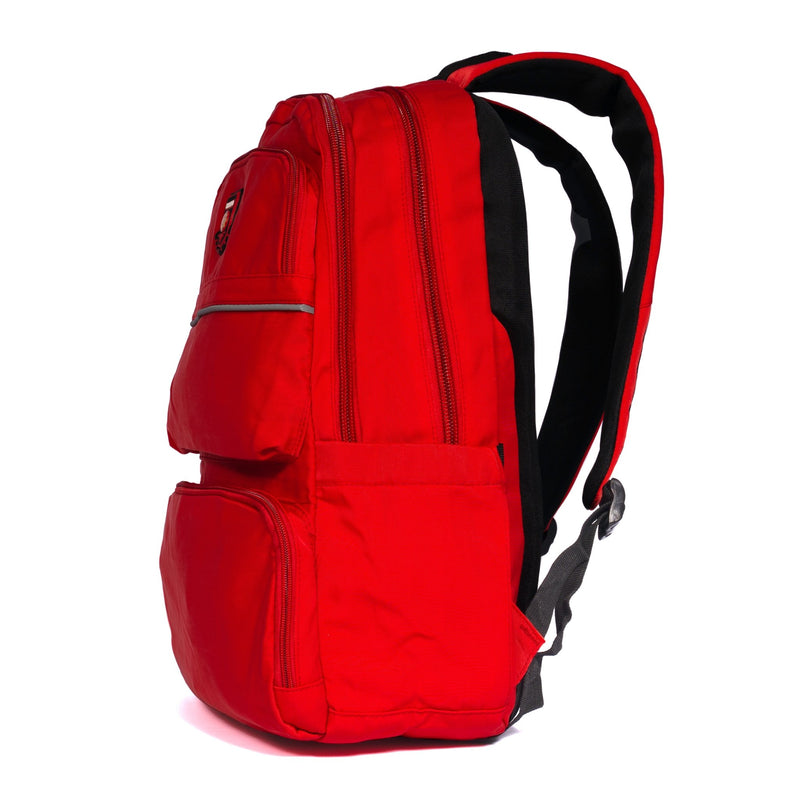 Bravo Soft & Durable Backpack with Pencil Case-Red 19inches - Moon Factory Outlet - Back 2 School - Bravo - Bravo Soft & Durable Backpack with Pencil Case-Red 19inches - Back 2 School - 3