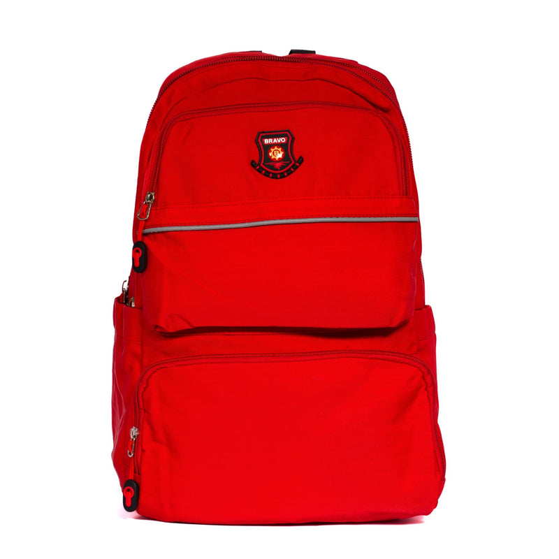 Bravo Soft & Durable Backpack with Pencil Case-Red 19inches - Moon Factory Outlet - Back 2 School - Bravo - Bravo Soft & Durable Backpack with Pencil Case-Red 19inches - Back 2 School - 2