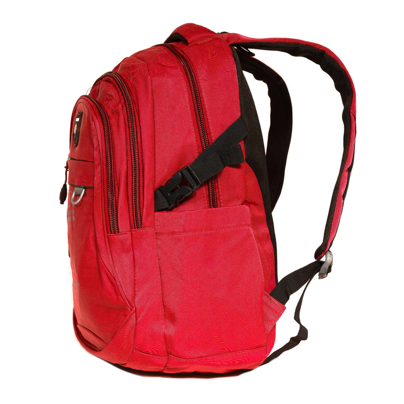 Bravo Soft & Durable Backpack with Pencil Case-Red 19inches - MOON - Back 2 School - Bravo - Bravo Soft & Durable Backpack with Pencil Case-Red 19inches - School Backpack - 3