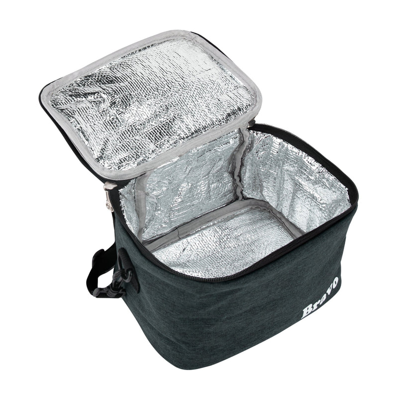 Bravo Spacious Lunch Bag Grey - MOON - Back 2 School - Bravo - Bravo Spacious Lunch Bag Grey - Lunch Bag - 6
