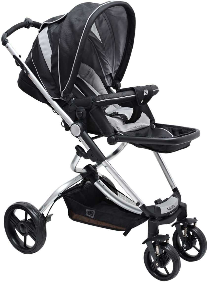 Moon 62270299 3 in 1 Spider Baby Stroller -Black - Moon Factory Outlet - Baby City - Mon - Moon 62270299 3 in 1 Spider Baby Stroller -Black - Default Title - Baby Stroller - 6