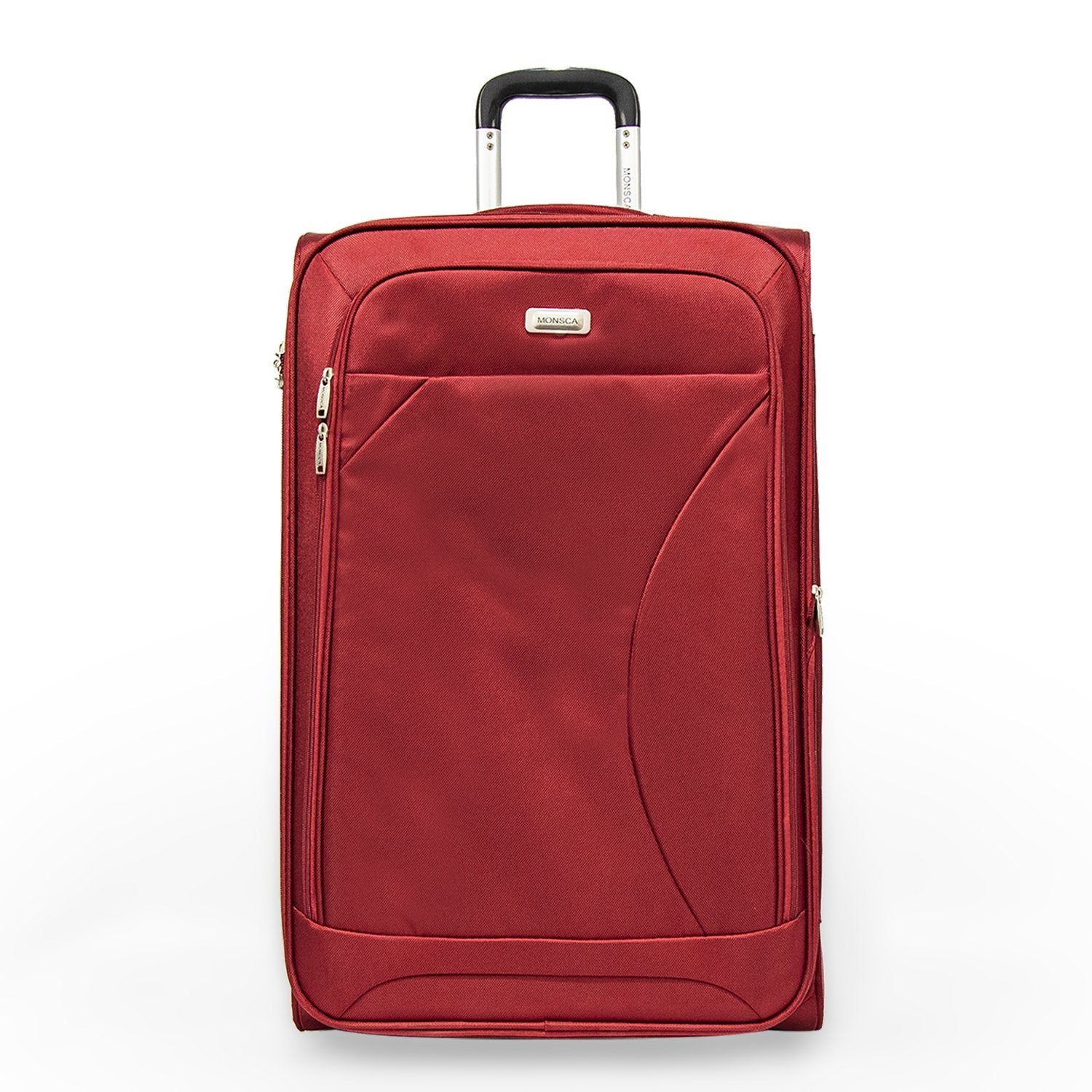 Monsca Soft Case Trolley Set of 4 Pieces Red - Moon Factory Outlet - Luggage & Travel Accessories - Monsca - Monsca Soft Case Trolley Set of 4 Pieces Red - Default Title - Bag - 2